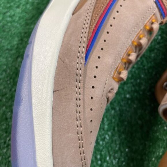 Nike Two 18 x Air Jordan 2 Retro Low Mens Shoes Brown DV7129-222 NEW* Size 7.5 - Picture 8 of 10